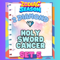 HOLY SWORD CANCER - 2⭐ Set 5 - Carnival Tycoon Sticker