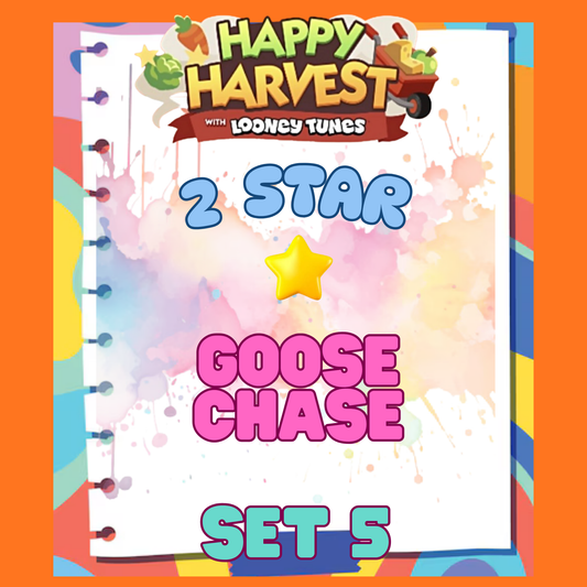 GOOSE CHASE - 2🌟 Set 5 - Monopoly Go Sticker