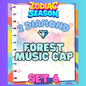 FOREST MUSIC CAP - 2⭐ Set 6 - Carnival Tycoon Sticker