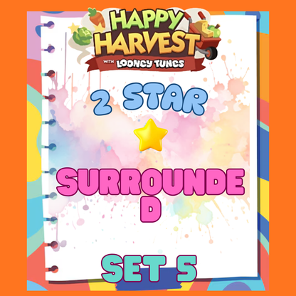 SURROUNDED - 2🌟 Set 5 - Monopoly Go Sticker