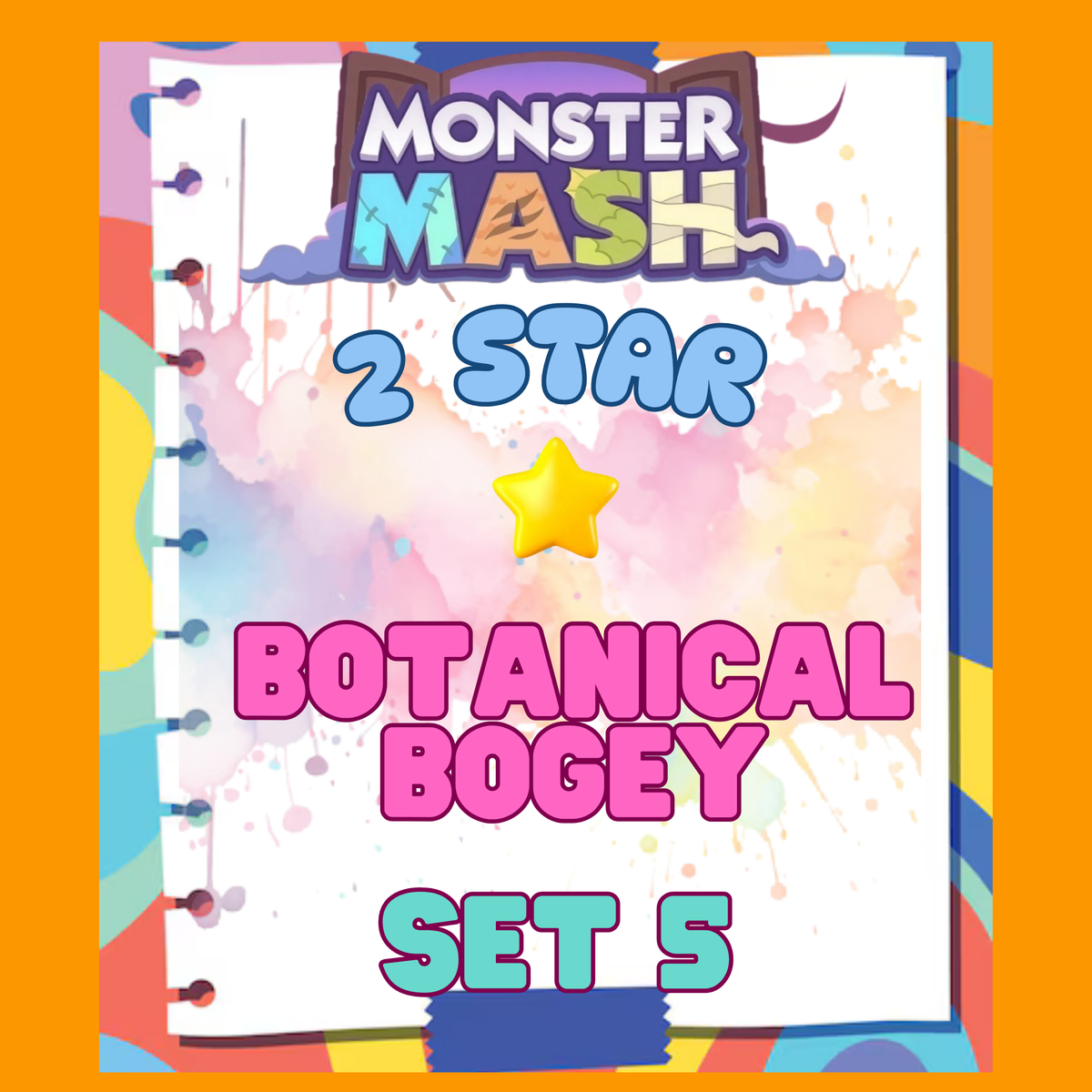 BOTANICAL BOGEY - 2🌟 Set 5 - Monopoly Go Sticker