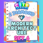 MODERN ARCHITECTURE - 2⭐ Set 6 - Carnival Tycoon Sticker