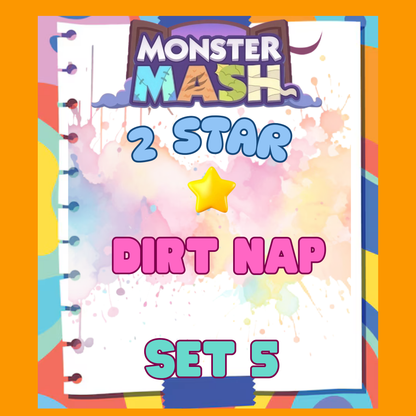 DIRT NAP - 2🌟 Set 5 - Monopoly Go Sticker