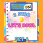 LET'S BOWL - 2🌟 Set 6 - Monopoly Go Sticker