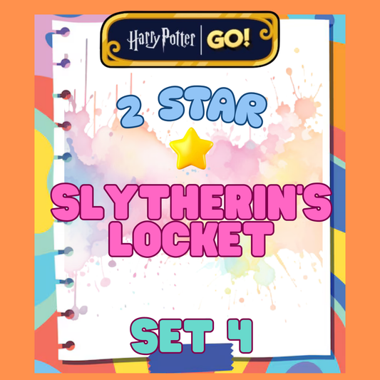 SLYTHERIN'S LOCKET - 2🌟 Set 4 - Monopoly Go Sticker