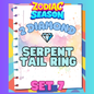SERPENT TAIL RING - 2⭐ Set 7 - Carnival Tycoon Sticker