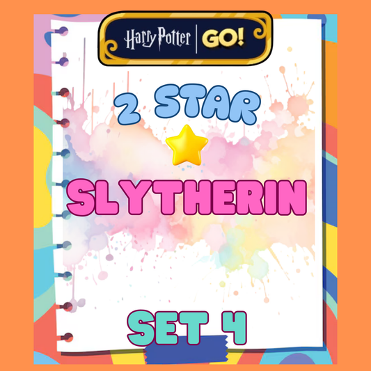 SLYTHERIN - 2🌟 Set 4 - Monopoly Go Sticker