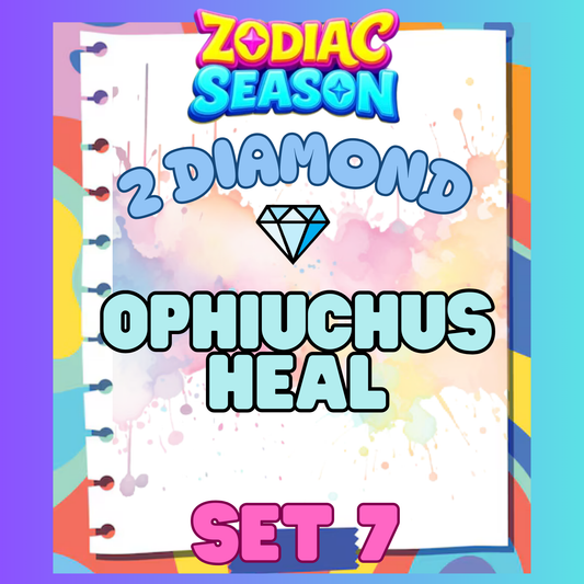 OPHIUCHUS HEAL - 2⭐ Set 7 - Carnival Tycoon Sticker