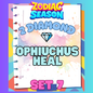 OPHIUCHUS HEAL - 2⭐ Set 7 - Carnival Tycoon Sticker