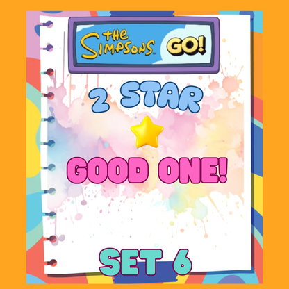 GOOD ONE! - 2🌟 Set 6 - Monopoly Go Sticker