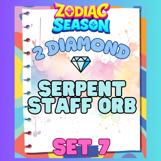SERPENT STAFF ORB - 2⭐ Set 7 - Carnival Tycoon Sticker