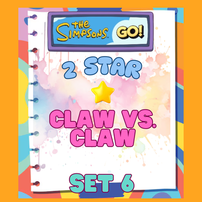 CLAW VS. CLAW - 2🌟 Set 6 - Monopoly Go Sticker