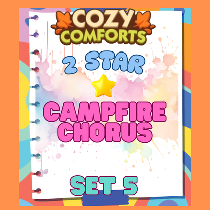 CAMPFIRE CHORUS - 2🌟 Set 5 - Monopoly Go Sticker
