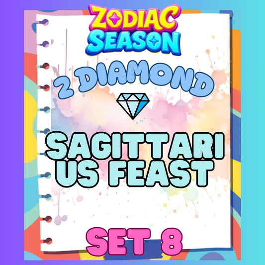 SAGITTARIUS FEAST - 2⭐ Set 8 - Carnival Tycoon Sticker