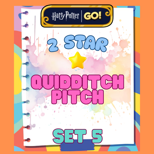 QUIDDITCH PITCH - 2🌟 Set 5 - Monopoly Go Sticker