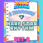 HARP STAR RHYTHM - 2⭐ Set 8 - Carnival Tycoon Sticker