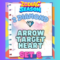 ARROW TARGET HEART - 2⭐ Set 8 - Carnival Tycoon Sticker