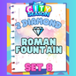 ROMAN FOUNTAIN - 2⭐ Set 8 - Carnival Tycoon Sticker