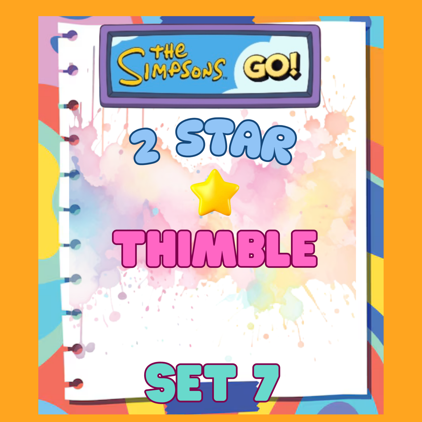 THIMBLE - 2🌟 Set 7 - Monopoly Go Sticker