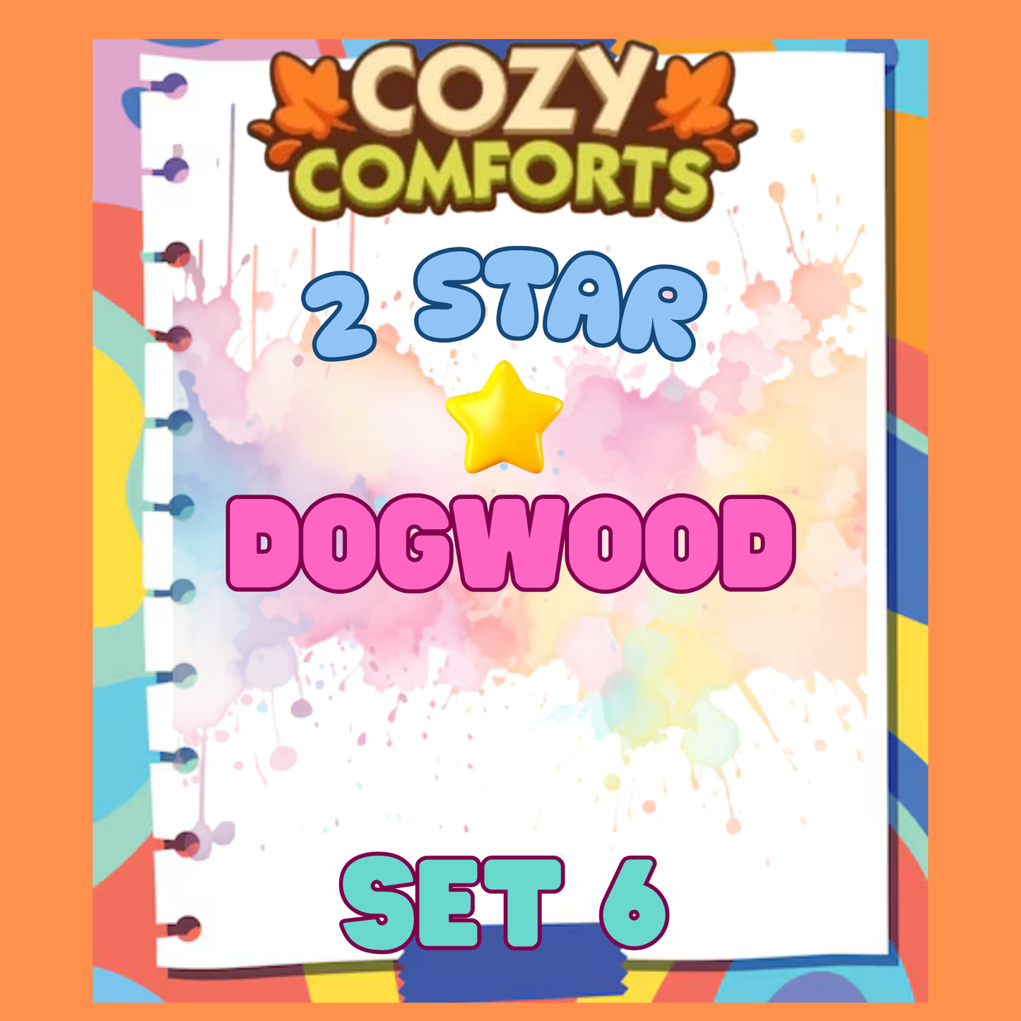 DOGWOOD - 2🌟 Set 6 - Monopoly Go Sticker