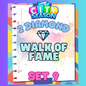 WALK OF FAME - 2⭐ Set 9 - Carnival Tycoon Sticker