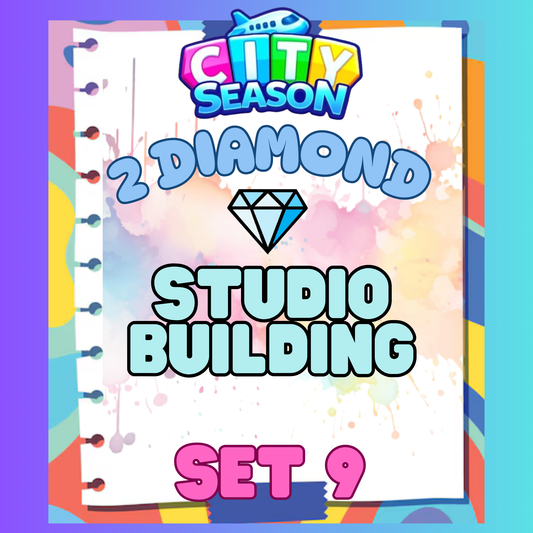 STUDIO BUILDING - 2⭐ Set 9 - Carnival Tycoon Sticker
