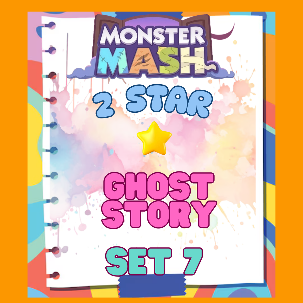 GHOST STORY - 2🌟 Set 7 - Monopoly Go Sticker