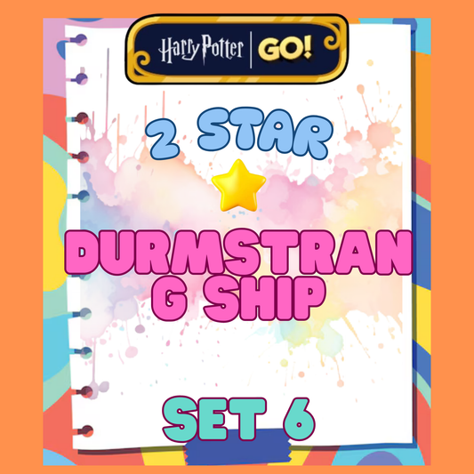 DURMSTRANG SHIP - 2🌟 Set 6 - Monopoly Go Sticker