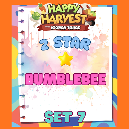 BUMBLEBEE - 2🌟 Set 7 - Monopoly Go Sticker
