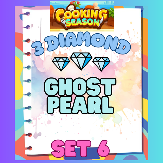 GHOST PEARL - 3⭐ Set 6 - Carnival Tycoon Sticker