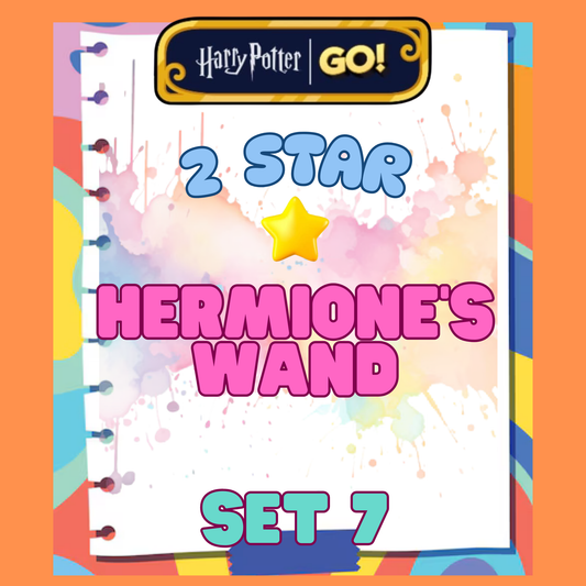 HERMIONE'S WAND - 2🌟 Set 7 - Monopoly Go Sticker