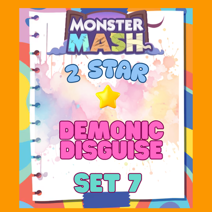 DEMONIC DISGUISE - 2🌟 Set 7 - Monopoly Go Sticker