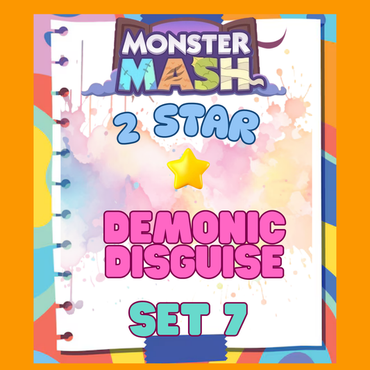 DEMONIC DISGUISE - 2🌟 Set 7 - Monopoly Go Sticker