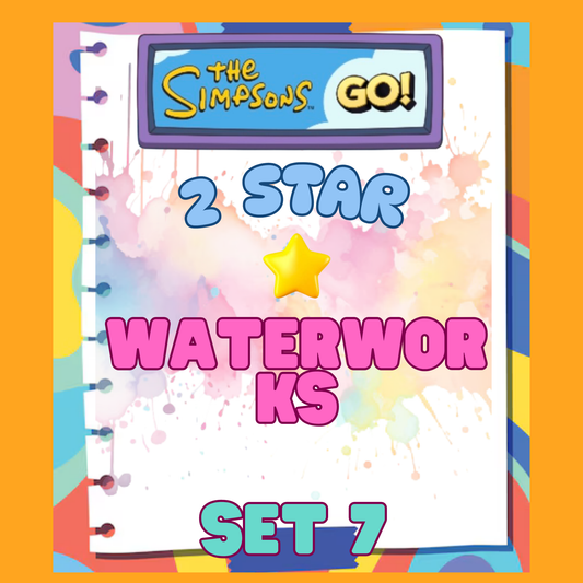 WATERWORKS - 2🌟 Set 7 - Monopoly Go Sticker