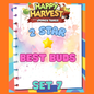 BEST BUDS - 2🌟 Set 7 - Monopoly Go Sticker
