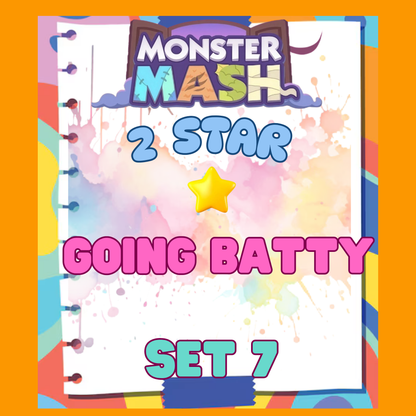 GOING BATTY - 2🌟 Set 7 - Monopoly Go Sticker