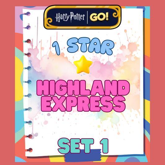 HIGHLAND EXPRESS - 1🌟 Set 1 - Monopoly Go Sticker