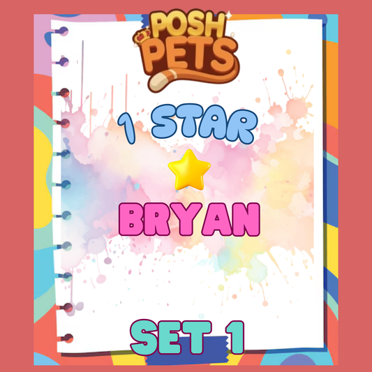 BRYAN - 1🌟 Set 1 - Monopoly Go Sticker