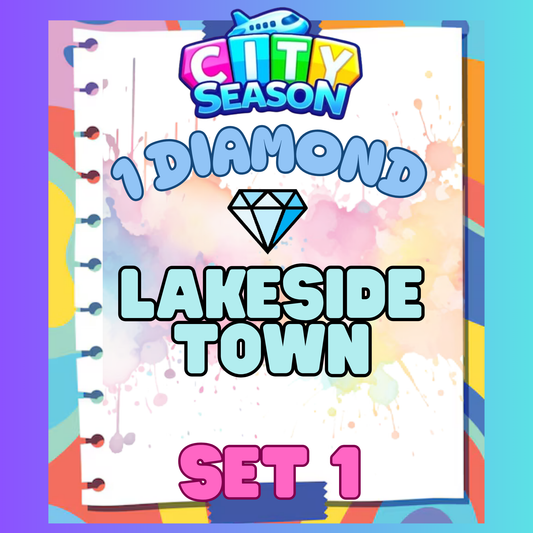 LAKESIDE TOWN - 1⭐ Set 1 - Carnival Tycoon Sticker