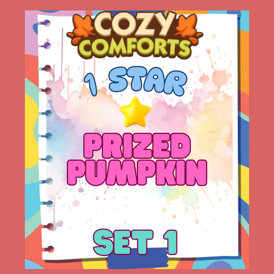 PRIZED PUMPKIN - 1🌟 Set 1 - Monopoly Go Sticker
