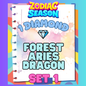 FOREST ARIES DRAGON - 1⭐ Set 1 - Carnival Tycoon Sticker