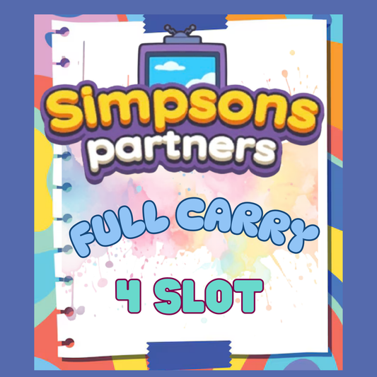 4x Slot Partners Event  ✓ 4 Slot ✓ Full Carry – 80000 Points ✓ Up to 24-48hour delivery time ✓ Make sure you have a slot available before purchase