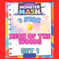 NECK OF THE WOODS - 1🌟 Set 1 - Monopoly Go Sticker