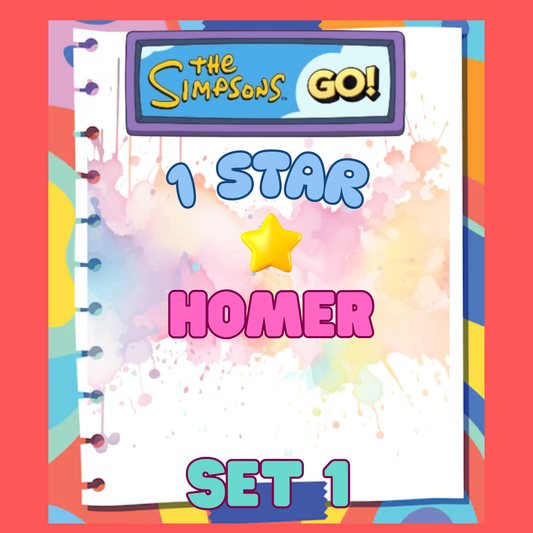 HOMER - 1🌟 Set 1 - Monopoly Go Sticker