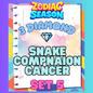 SNAKE COMPNAION CANCER - 3⭐ Set 5 - Carnival Tycoon Sticker