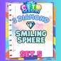 SMILING SPHERE - 3⭐ Set 5 - Carnival Tycoon Sticker