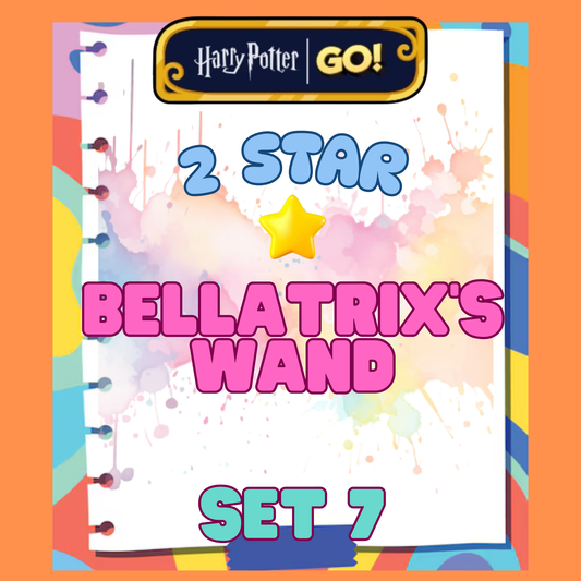 BELLATRIX'S WAND - 2🌟 Set 7 - Monopoly Go Sticker