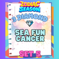 SEA FUN CANCER - 3⭐ Set 5 - Carnival Tycoon Sticker