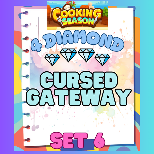 CURSED GATEWAY - 4⭐ Set 6 - Carnival Tycoon Sticker