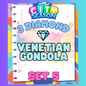 VENETIAN GONDOLA - 3⭐ Set 5 - Carnival Tycoon Sticker